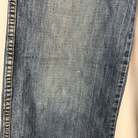 Vintage Y2K KIKWEAR Rave Jeans Mens 26X28.5 Wide Leg Big Pocket Skater Thrashed - Picture 15 of 15